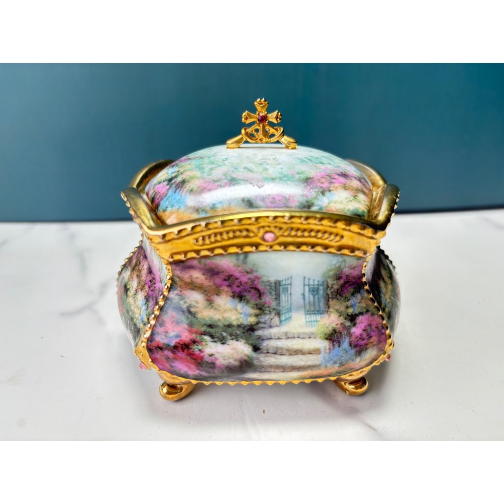 Thomas Kinkade Heavenly Memories Music Box Ardleigh Elliott 2003 Memorial Gift